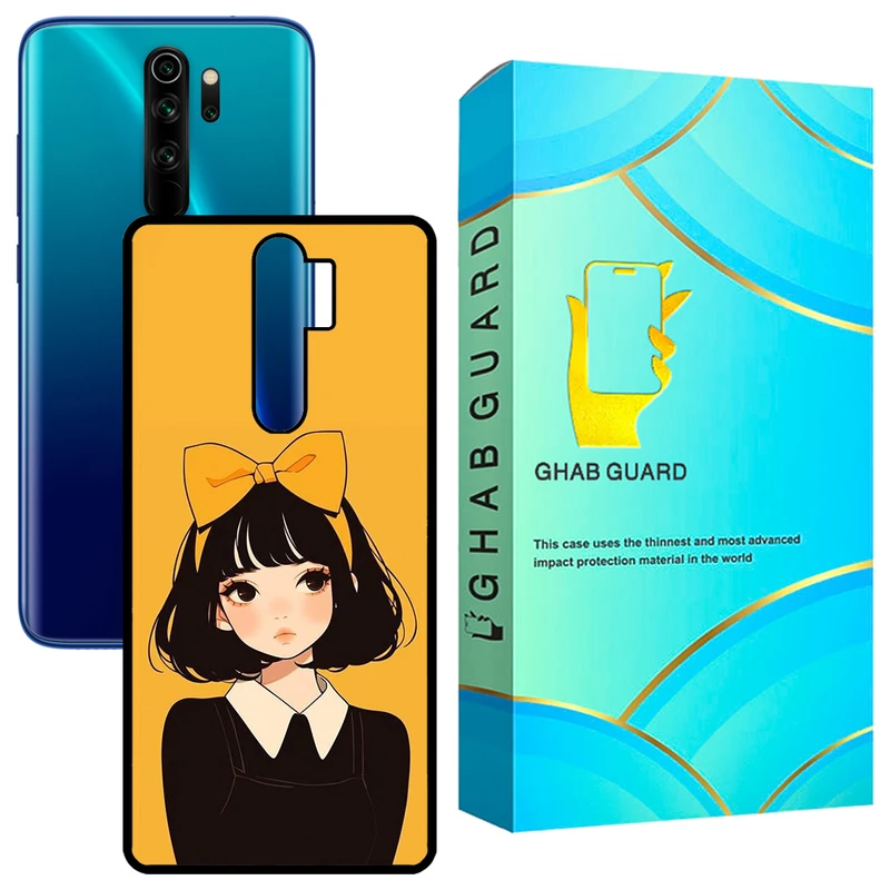 کاور قاب گارد طرح دختر مدل GCHPN8P مناسب برای گوشی موبایل شیائومی Redmi Note 8 Pro