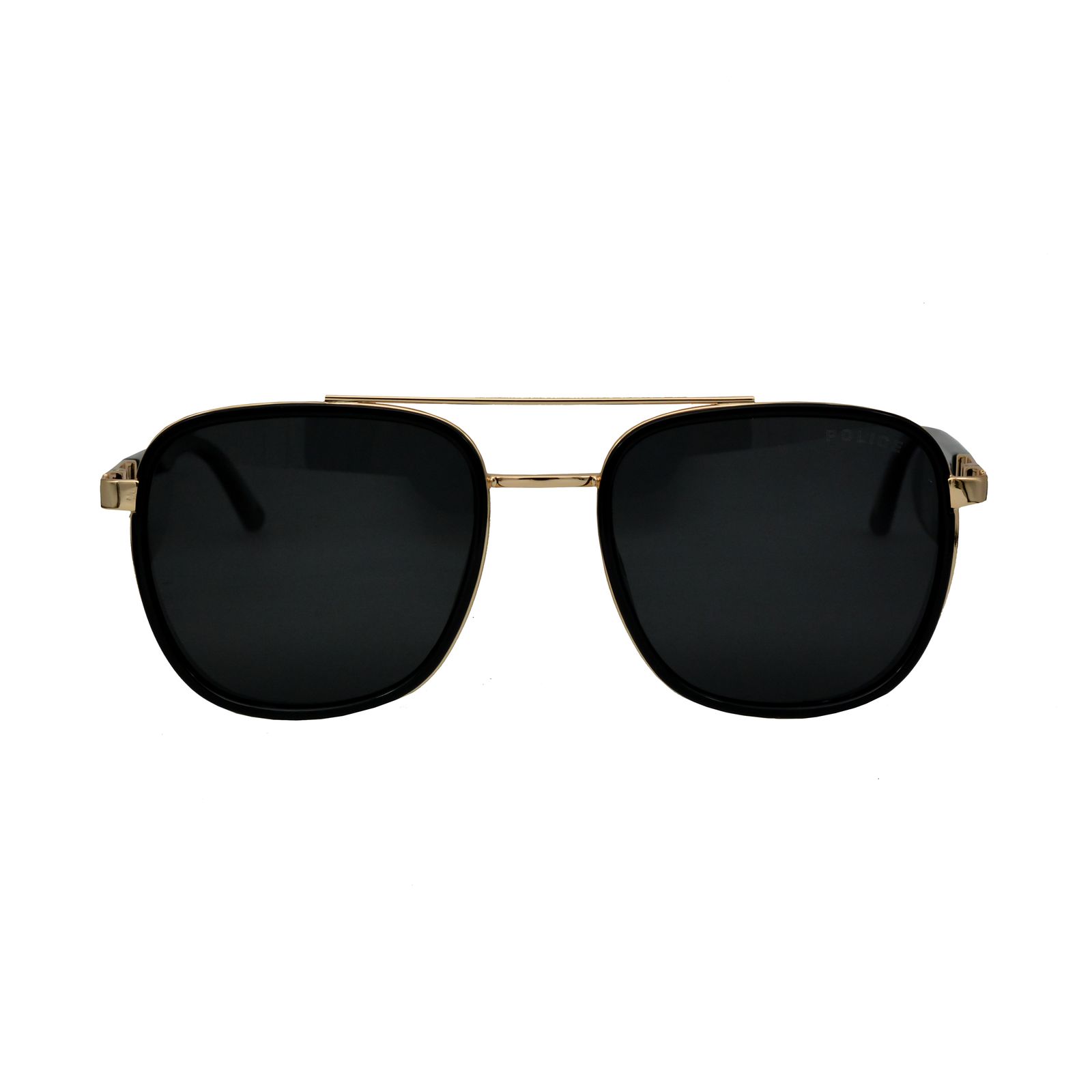 عینک آفتابی مربعی پلاریزه پلیس مدل S P L 8018TR C GOLBL POLARIZED SUNGLASSES -  - 1
