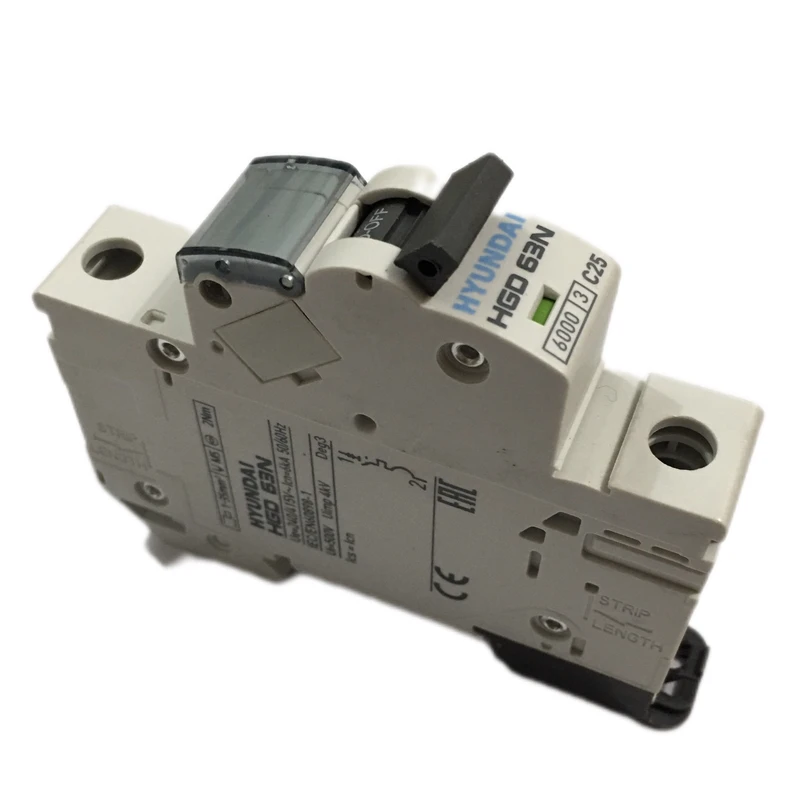 فیوز مینیاتوری تک فاز 25 آمپر هیوندای مدل C25