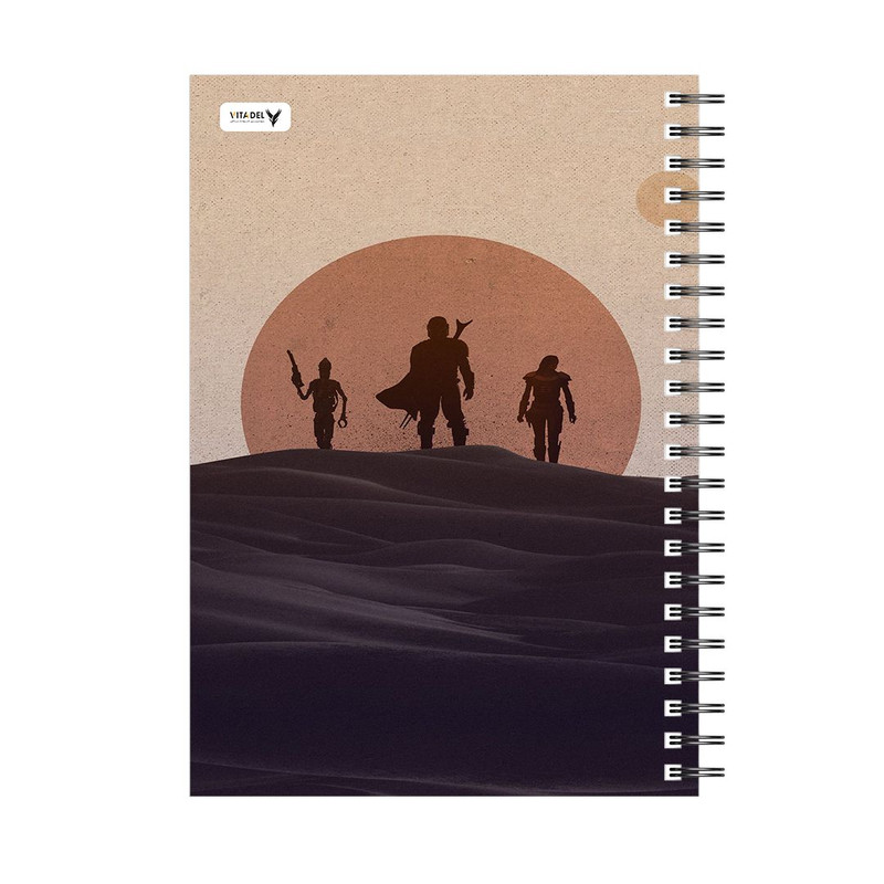 دفتر 120 برگ ویتادل طرح مندلورین مدل 5