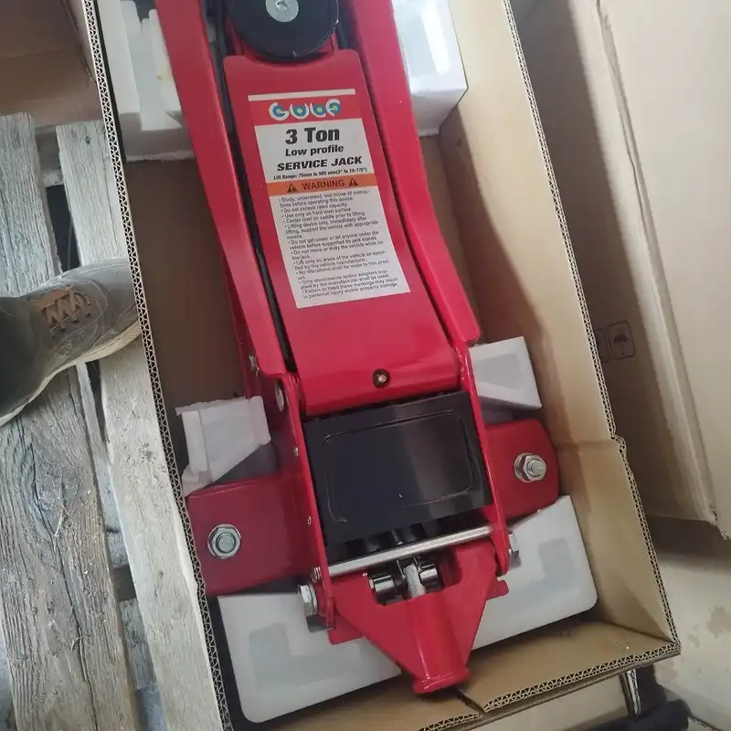 جک سوسماری خودرو گلف مدل هیدرولیک ظرفیت 3 تن