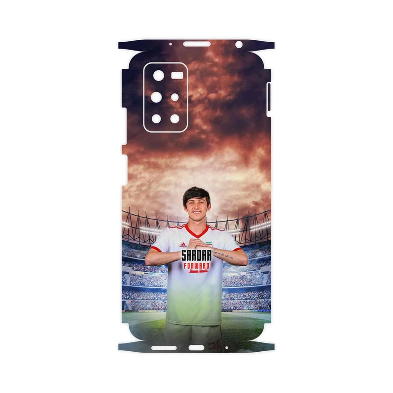 برچسب پوششی ماهوت مدل Sardar Azmoun-FullSkin مناسب برای گوشی موبایل شیائومی Redmi Note 11 4G