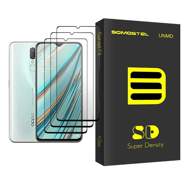 محافظ صفحه نمایش سوماستل مدل SD Glass MIX003 مناسب برای گوشی موبایل اوپو A9 بسته سه عددی
