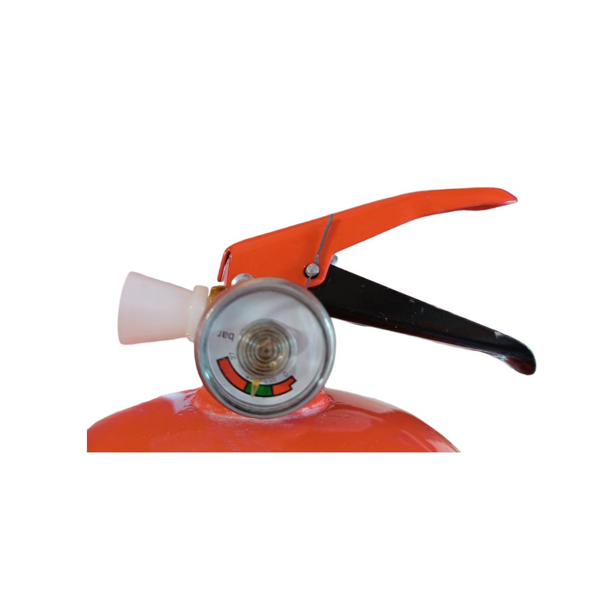 کپسول آتش نشانی تک سیلندر مدل پودر گاز وزن 2 کیلوگرم