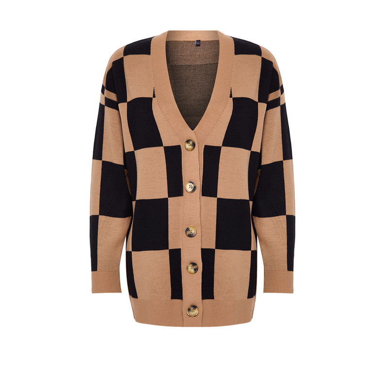 ژاکت زنانه مدل 132882263 طرح ترندیول