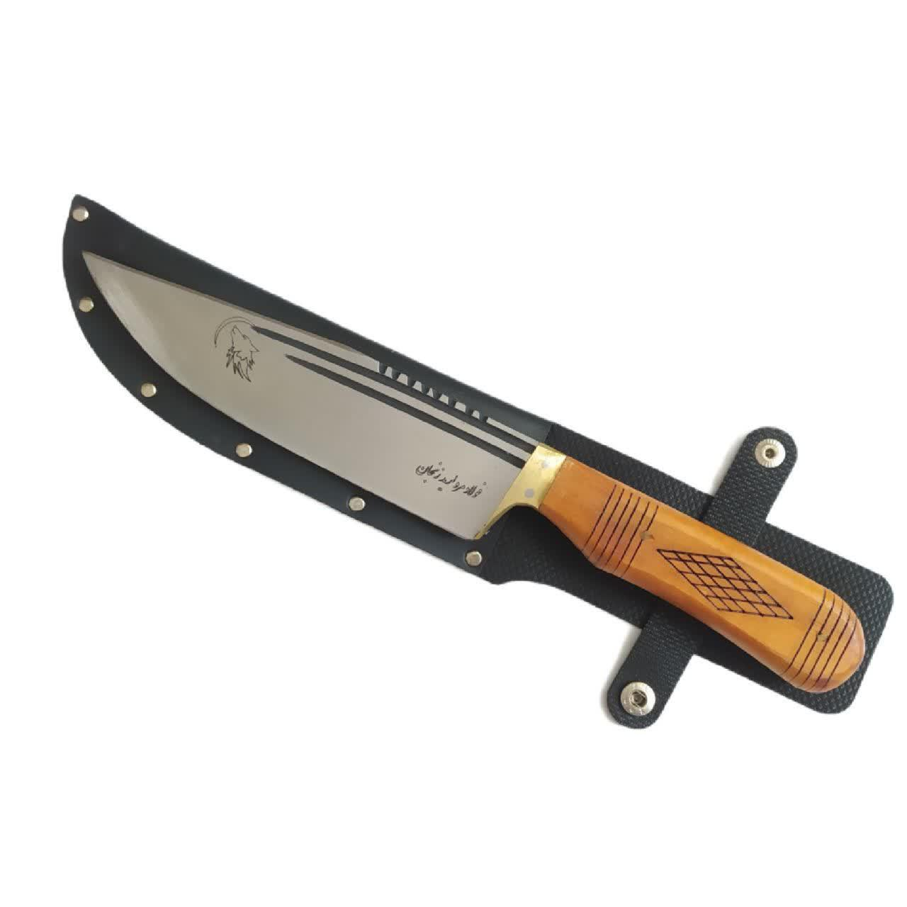چاقو فولاد مروارید زنجان کد 50