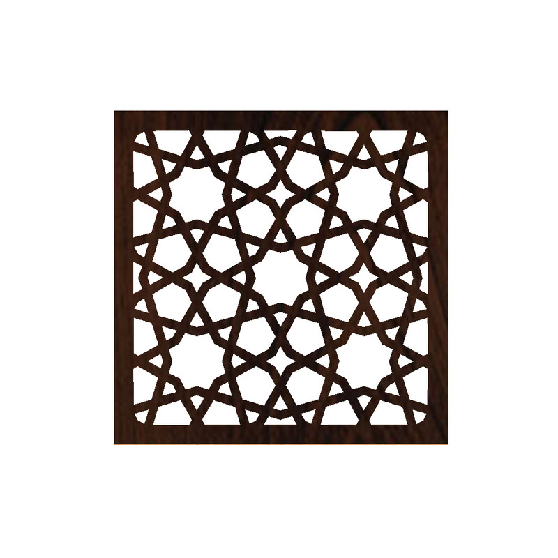 تایل سقفی کد HDS115TM سایز 60x60 سانتی متر بسته 4 عددی