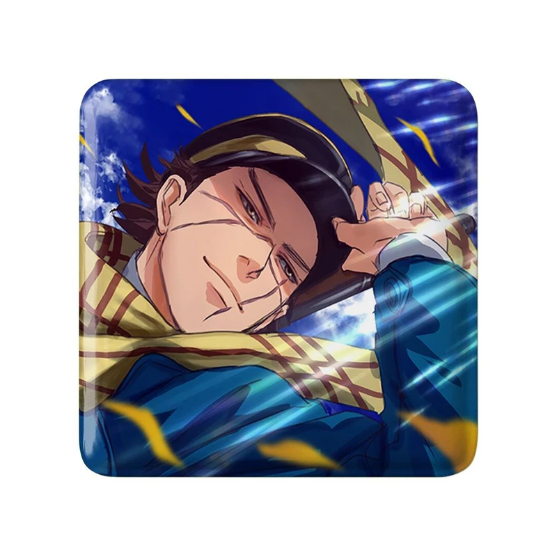 مگنت خندالو مدل سایچی انیمه کامویی طلایی Golden Kamuy کد 23734