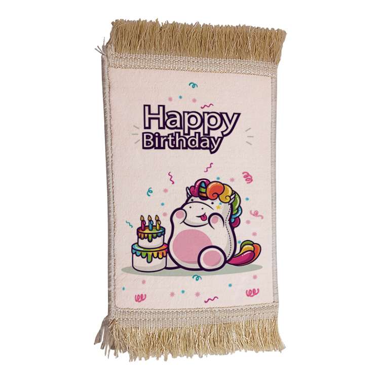 فرش ماشینی دیوارکوب مدل یونیکورن کد 11