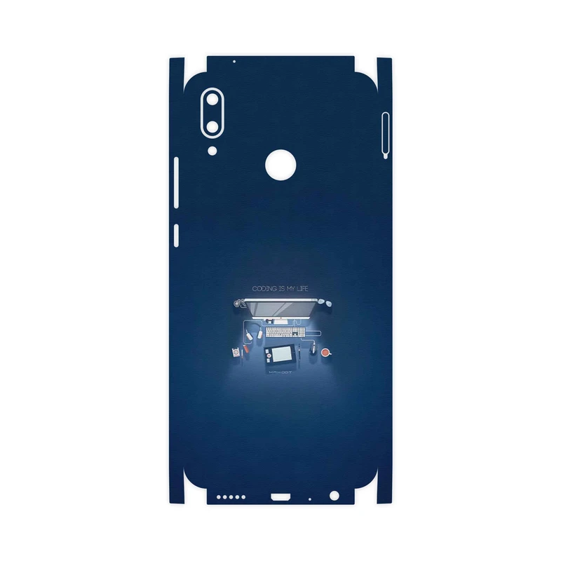 برچسب پوششی ماهوت مدل Programming 3-FullSkin مناسب برای گوشی موبایل هوآوی Y9 2019