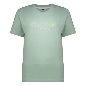 تی شرت آستین کوتاه زنانه مدل رگولار سامر