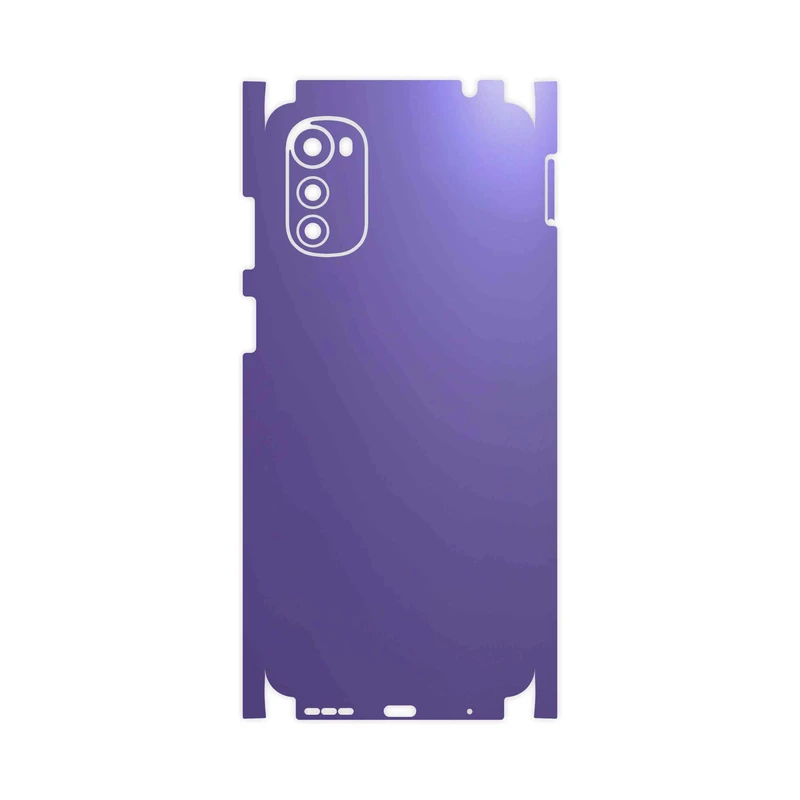 برچسب پوششی ماهوت مدل Matte-BlueBerry-FullSkin مناسب برای گوشی موبایل موتورولا Moto E32s