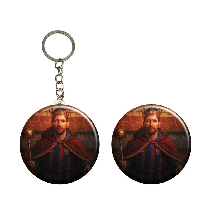 پیکسل ابیگل طرح لیونل مسی بارسلونا آرژانتین کد 018 به همراه جاکلیدی