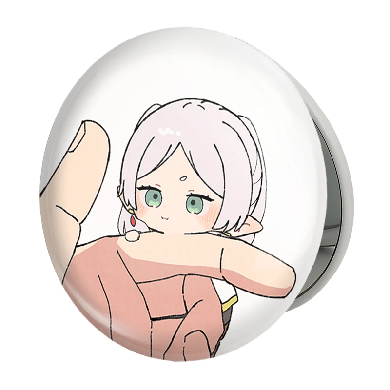 آینه جیبی خندالو طرح انیمه فریرن (Frieren) مدل تاشو کد 33894