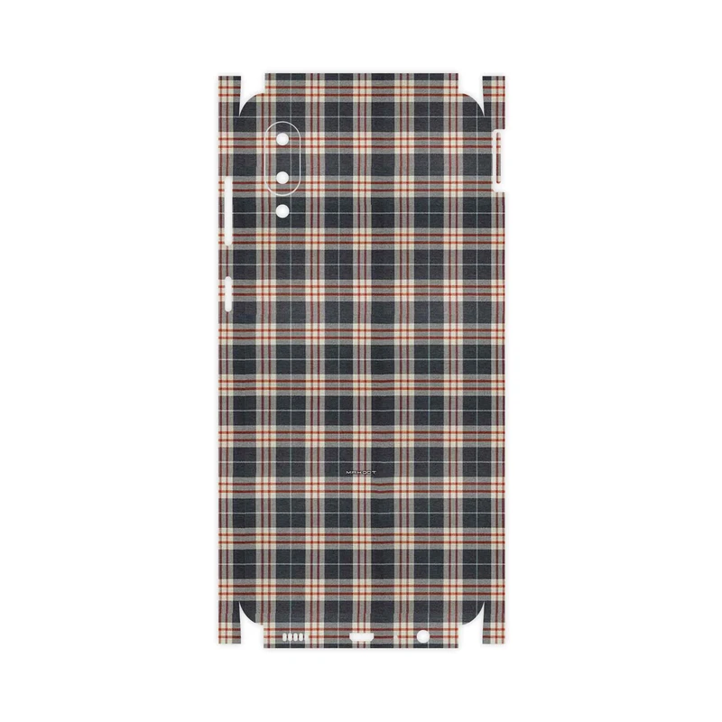 برچسب پوششی ماهوت مدل Fabric Texture 5-FullSkin مناسب برای گوشی موبایل سامسونگ Galaxy M02