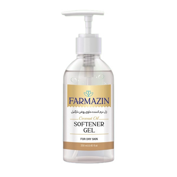 ژل نرم کننده فارمازین مدل نارگیل کد GF6 حجم 250 میلی لیتر
