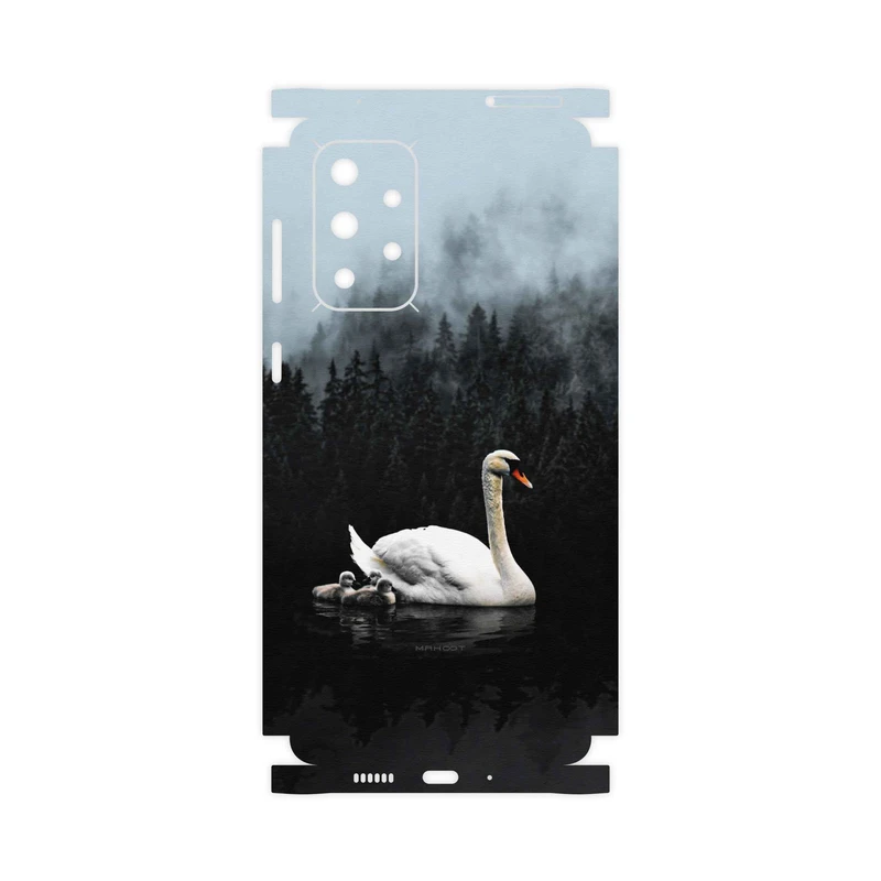 برچسب پوششی ماهوت مدل Swan-Lake-FullSkin مناسب برای گوشی موبایل سامسونگ Galaxy A73 5G