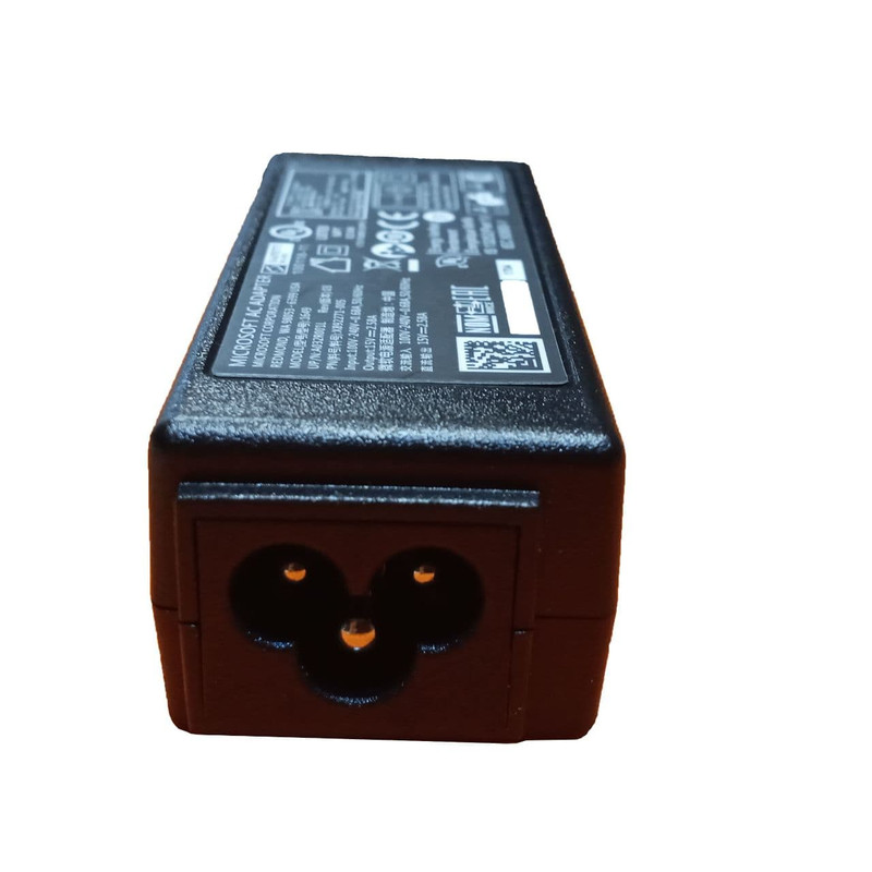 شارژر لپ تاپ 15 ولت 2.58 آمپر مایکروسافت مدل اسلیم AC ADAPTER 2