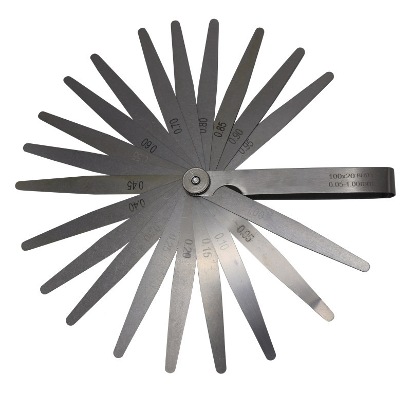 آچار فیلر مدل G-20 مجموعه 20 عددی آچار فیلر مدل G-20 مجموعه 20 عددی