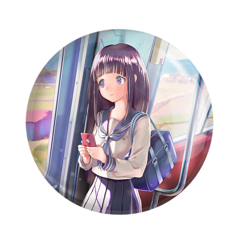 مگنت خندالو طرح چیتاندا انیمه هیوکا Hyouka کد 17061