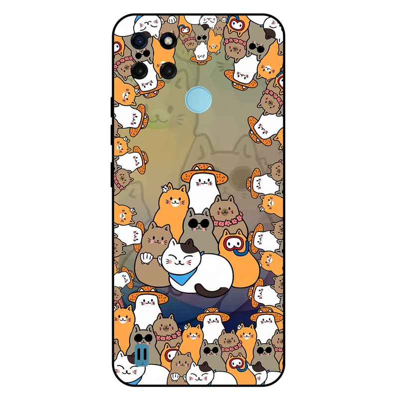 کاور مگافون کد 7717  مناسب برای گوشی موبایل ریلمی C21 Y