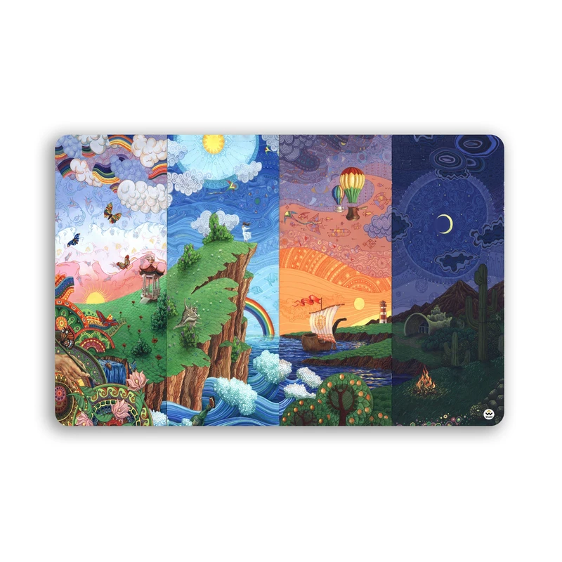 ماوس پد گیمینگ شادیت مدل نقاشی کد324 سایز 37*24 سانتی متر