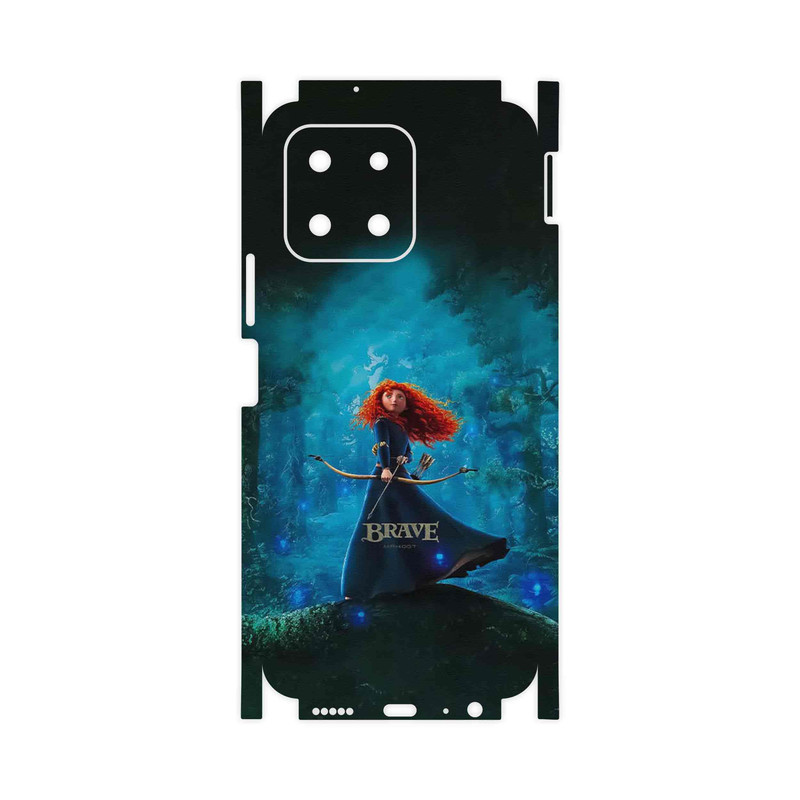 برچسب پوششی ماهوت مدل Brave-FullSkin مناسب برای گوشی موبایل آنر X6