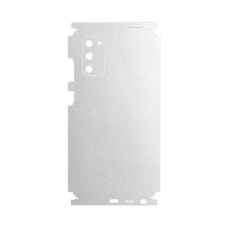 برچسب پوششی ماهوت مدل Full skin-Metallic-White مناسب برای گوشی موبایل سامسونگ Galaxy Note20