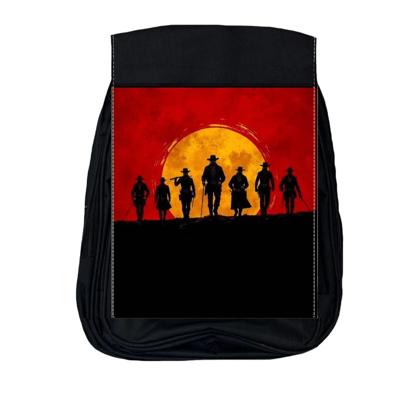 کوله پشتی مدرسه مدل red dead کد9