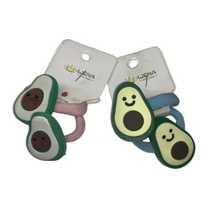 کش مو زنانه مدل آووکادو بسته 4 عددی