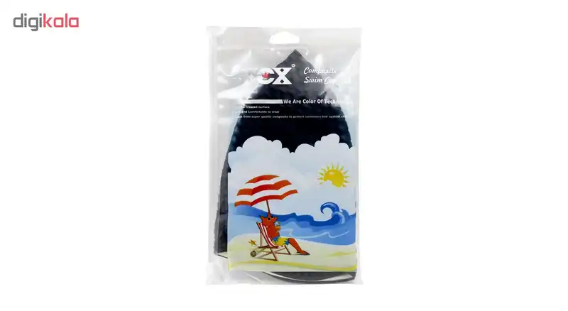 کلاه شنا فاکس مدل پفکی