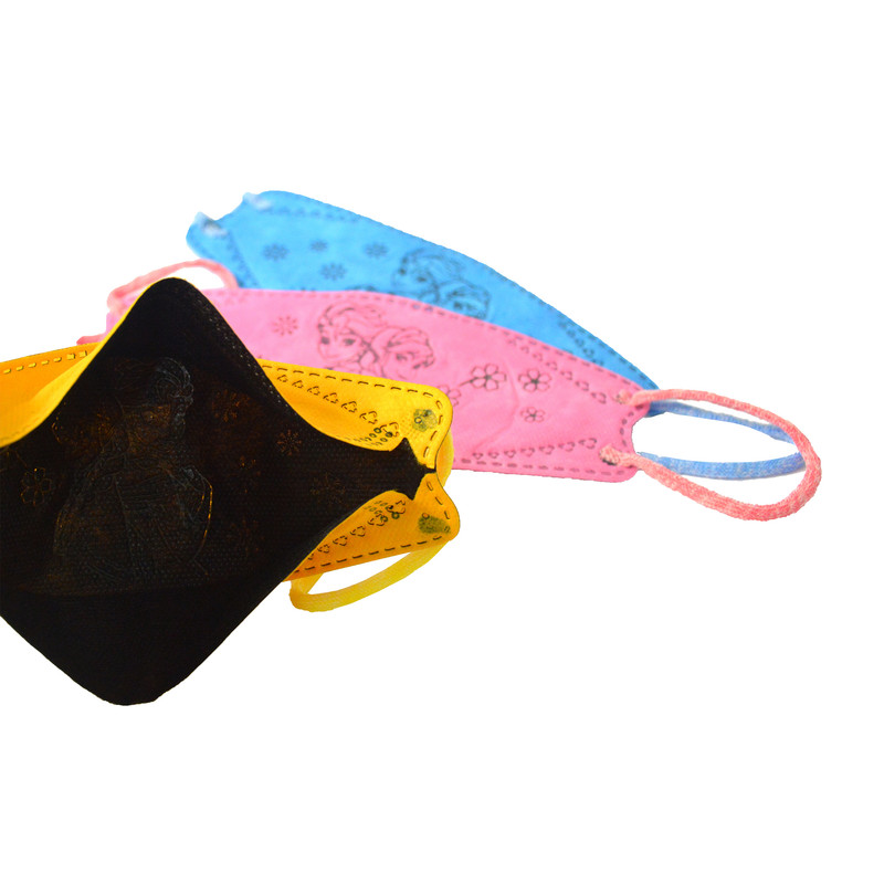 ماسك تنفسي كودك اونلي يو مدل آروند طرح  پري دريايي کد 640 بسته 20 عددي