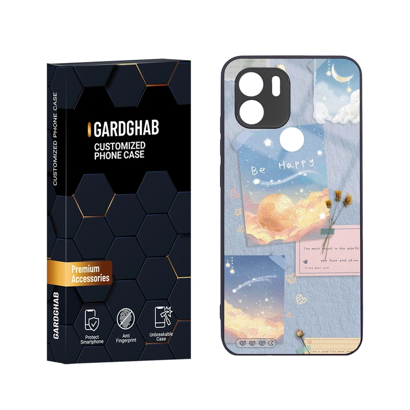 کاور گارد قاب مدل دور ژله ای فانتزی مناسب برای گوشی موبایل شیائومی Redmi A1 Plus / A2 Plus / Poco C50 / Poco C51