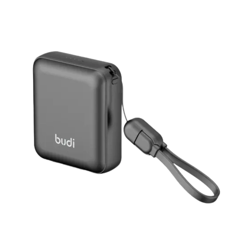 پاوربانک 22.5 وات بودی مدل PB092B ظرفیت 10000 میلی‌آمپرساعت به همراه کابل تبدیل USB-C