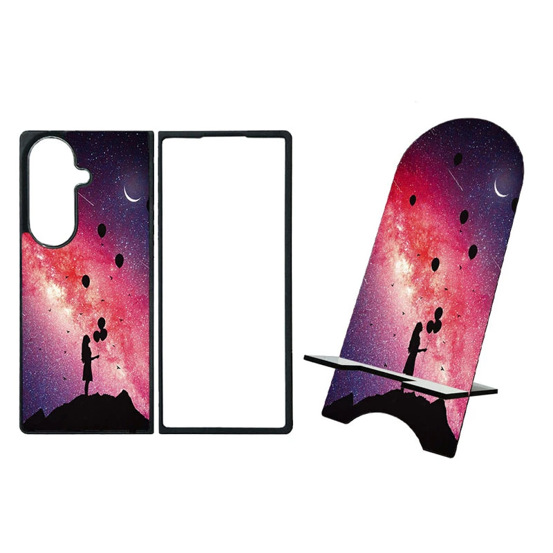 کاور گالری وبفر طرح دختر مناسب برای گوشی موبایل سامسونگ galaxy z fold 7 به همراه استند