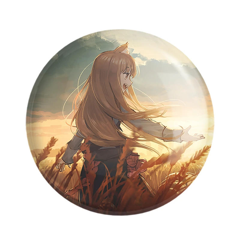 مگنت خندالو مدل هولو و کرافت انیمه ادویه و گرگ کد 36152