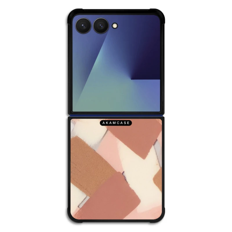 کاور آکام مدل AMC-WSGZFLIP7-WATER COLOR-1 مناسب برای گوشی موبایل سامسونگ Galaxy Z Flip 7