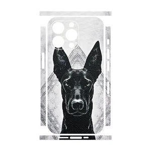 Remax cover sticker Leth model Doberman design suitable for Apple iPhone 13 Pro mobile phone