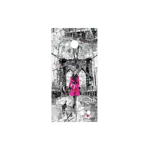 MAHOOT Collage of Catwalk Bridge Cover Sticker for Nokia Lumia 730