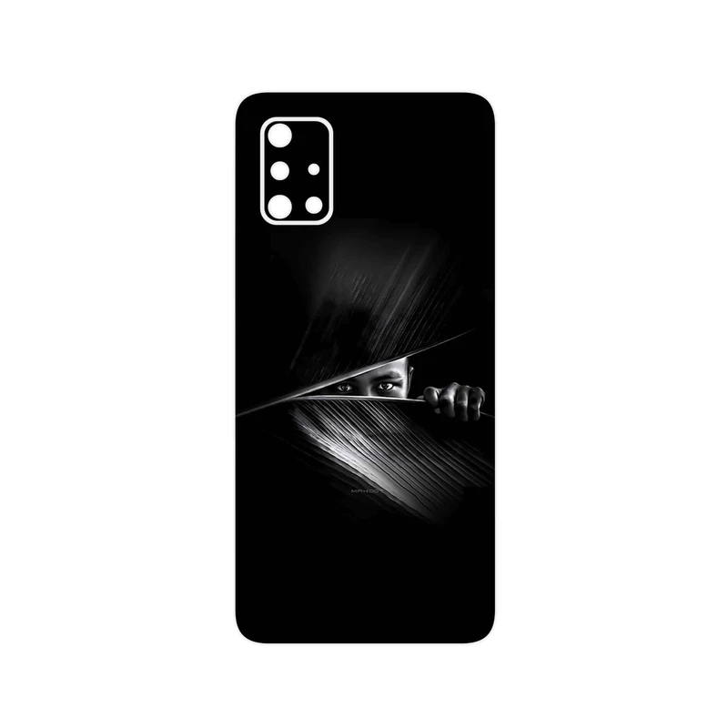 برچسب پوششی ماهوت مدل Black Portrait مناسب برای گوشی موبایل سامسونگ Galaxy A71