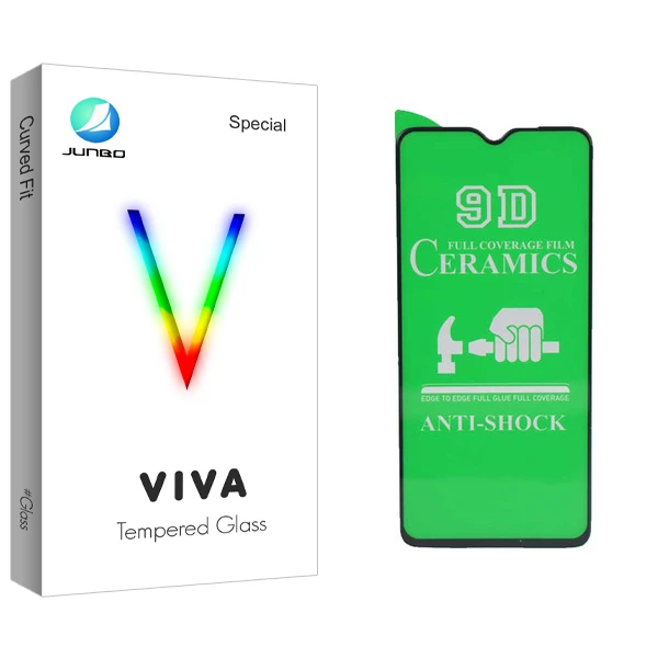 محافظ صفحه نمایش سرامیکی جانبو مدل Viva Glass مناسب برای گوشی موبایل شیائومی Redmi Note 8 Pro