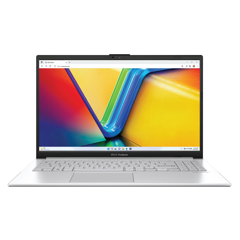 عکس لپ‌تاپ ایسوس مدل Vivobook Go 15 E1504GA-NJ558 با پردازنده Core i3- N305، رم DDR4 4GB با فرکانس 3200MHz، حافظه SSD با ظرفیت 256GB، نمایشگر 15.6 اینچ IPS با وضوح Full HD — زاویه و جزئیات 2