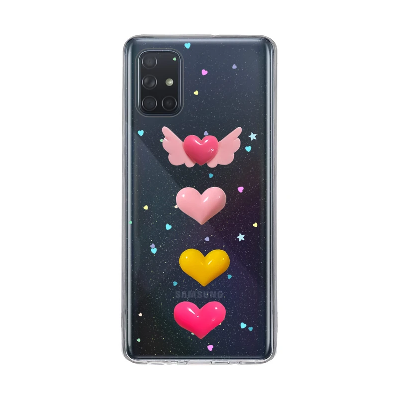 کاور دکین مدل FNY طرح بال فرشته مناسب برای گوشی موبایل سامسونگ Galaxy A71