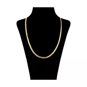 گردنبند طلا 18 عیار زنانه مایا ماهک مدل MM1736 طرح تیغ ماهی - هرینگبون