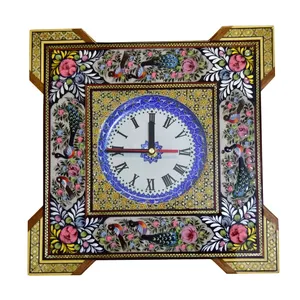 ساعت خاتم کاری طرح گلبرگ