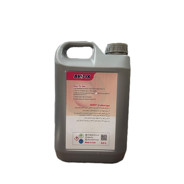 مایع کاهش دهنده PH  آکوفیت منفی مدل FX7