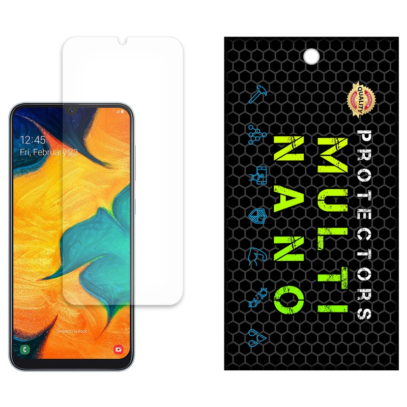 محافظ صفحه نمایش مات مولتی نانو مدل X-S1M مناسب برای گوشی موبایل سامسونگ Galaxy A30