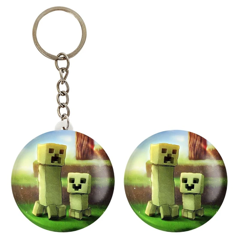 پیکسل خندالو مدل بازی ماینکرافت کد 23257 به همراه جاکلیدی