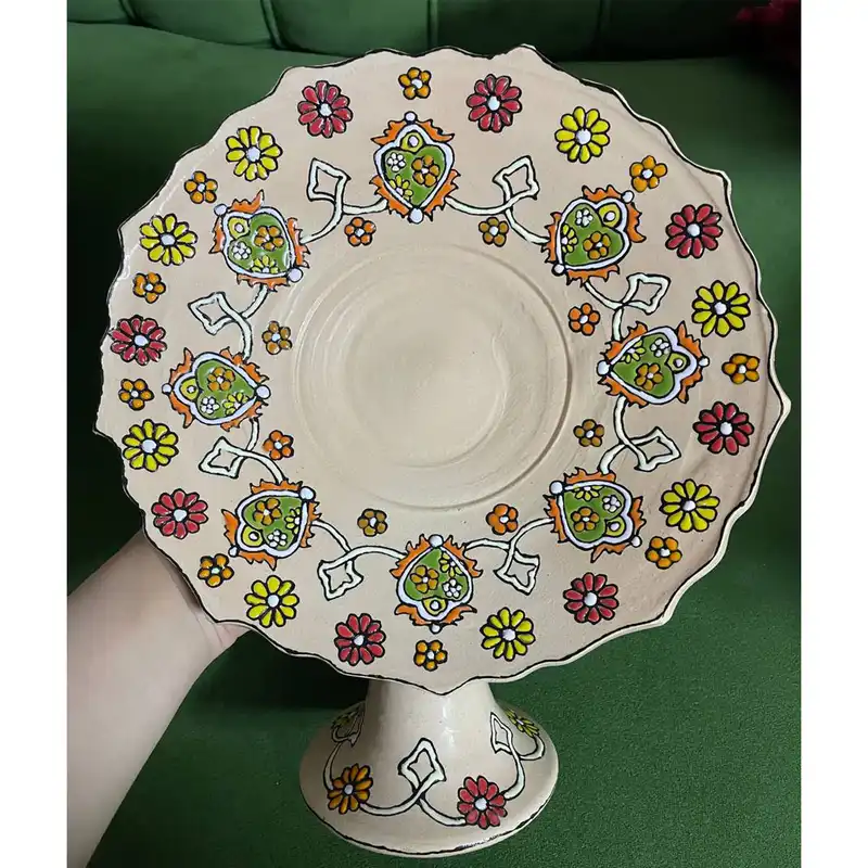 ست 11 تکه هفت سین میناکاری سفالی مدل 84