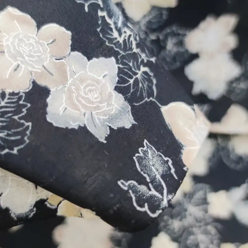 پارچه چادر مدل حجاب طرح گلدار کد A16